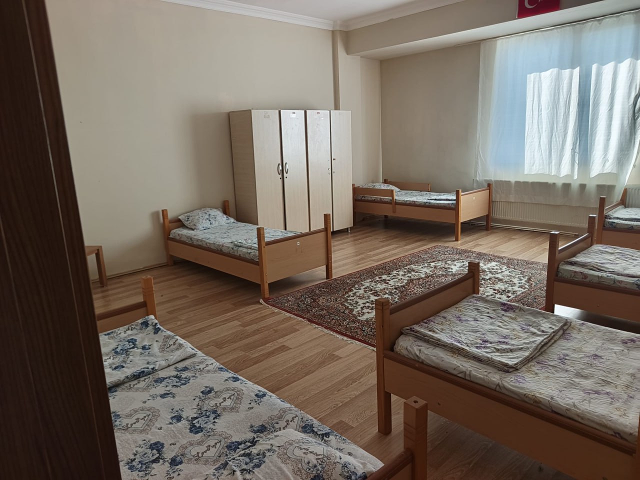 Öğrenciler için ferah ve aydınlık odalar